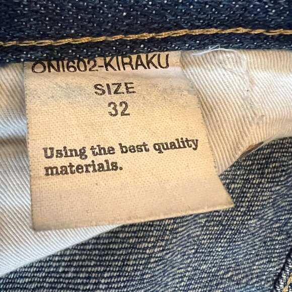 Oni 602-Kiraku Japanese Denim - Picture 4 of 7